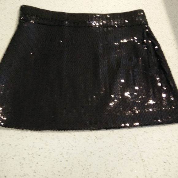 XXI Dresses & Skirts - 🔥 XXI Womens Black Sequin Mini Skirt XS